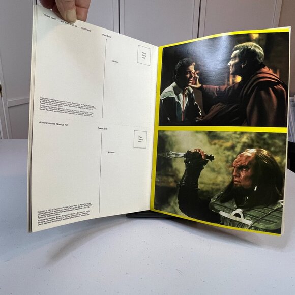 Vintage Star Trek III, The Search for Spock Postcard Book - 1984 - Picture 3 of 3